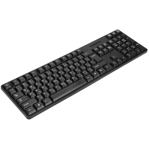 Teclados de computadora Diseño ergonómico Durable USB con cable Árabe Inglés Teclado mecánico para PC Portátiles - Product Image 1