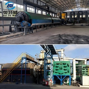 Waste Tires Are Made Into <strong>Fuel</strong> <strong>Oil</strong> and Used to Heating in Steel Plant Steelmaking Continuous Pyrolysis Machine - Product Image 5