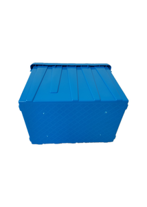 JOIN Logistic Stack-cajas de almacenamiento de PP, contenedor de plástico apilable, caja de mano apilable con tapa