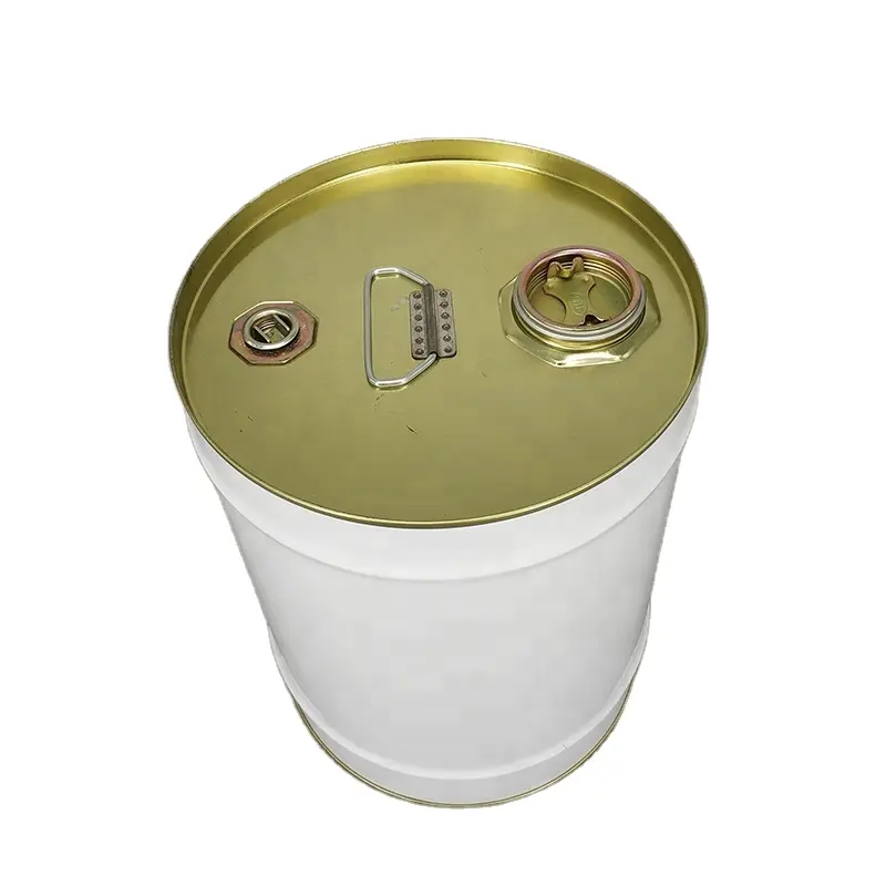 Cilindro lubrificante de aço 20l, barril do óleo do motor, balde, óleo, lata