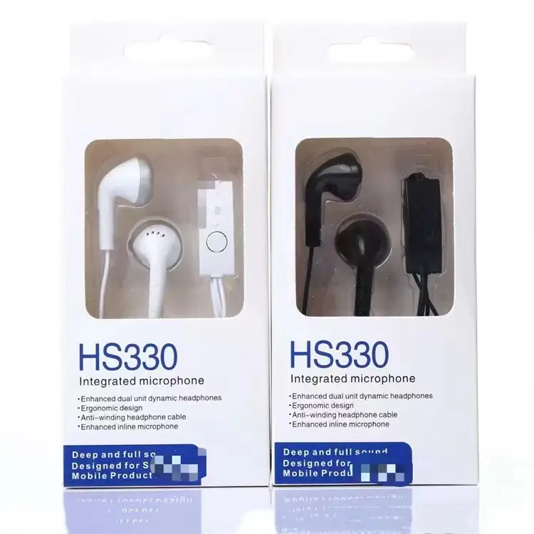 2024 alta qualidade preço de atacado s5830 C550 fone de ouvido com microfone, fone de ouvido intra-auricular de 3.5mm fone de ouvido para Samsung