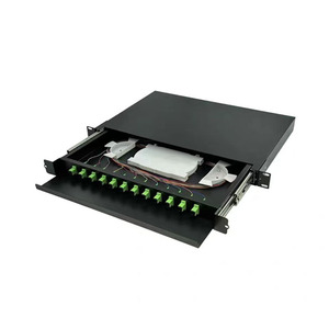SC/APC 72Core Fibra óptica ODF 72 Puertos SC LC FC ST Panel de conexión de fibra óptica de empalme de montaje en rack - Product Image 4