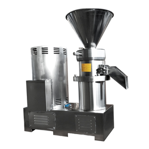 黄油加工使乳木果可可杏仁核桃鹰嘴豆泥工业商用粉碎机生产线 - Product Image 4