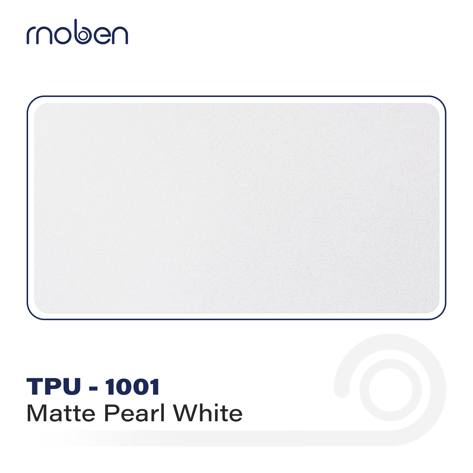 Blanc perle mat