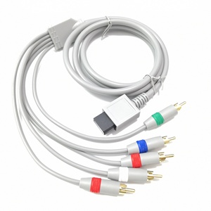 สายเคเบิลอะแดปเตอร์ Wii & WiiU ความละเอียดสูงสายเคเบิลสีที่แตกต่างกับอุปกรณ์เกมสื่อสารแบบมีสายรุ่นเดียว - Product Image 5