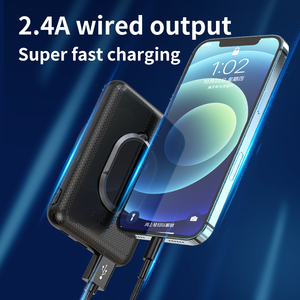 All'ingrosso veloce sottile banca di potere portatile per dispositivi mobili ad alta capacità 5000Mah con interfaccia di Input di tipo C e luce a LED - Product Image 3
