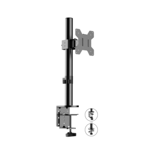 NBJOHSON Vesa 100*100 Single Monitor Arm Desk <strong>Mount</strong> Clamp Bracket for 13-32&quot;Tv Screen Monitor Support Bracket Riser