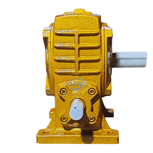 WPA 80 Ângulo Direito Worm Gear Box Motor e <span class=keywords><strong>Gearbox</strong></span> com <span class=keywords><strong>Flange</strong></span> Entrada ODM Personalizável para Máquinas Farm Industry