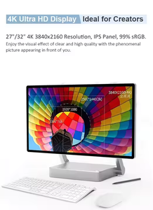 27-32インチオールインワンデスクトップコンピュータI3 I5 I7ソリッドステートハードディスク4K解像度プレミアムオールインワンデスクトップコンピュータ - Product Image 6