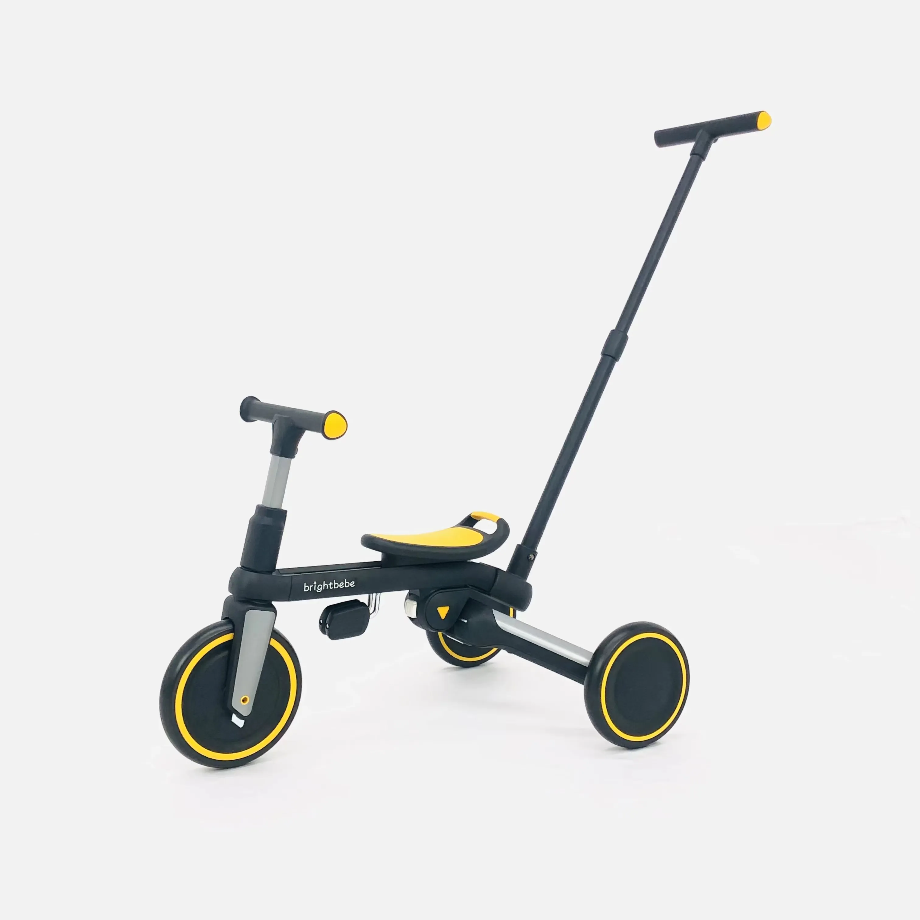 Brightbebe triciclo ninos 1.5 a 5 anos de idade, 3 em 1, equilíbrio, bicicleta para 3 rodas, caminhada para bebês, crianças, triciclo para crianças