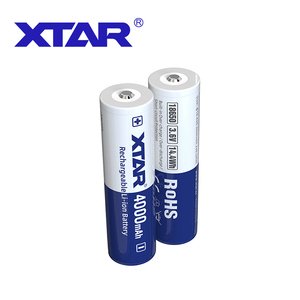 Xtar 10A mới nhất 18650 4000mAh 100% năng lực thực sự bảo vệ 3.6V lithium có thể sạc lại pin 18650 - Product Image 3