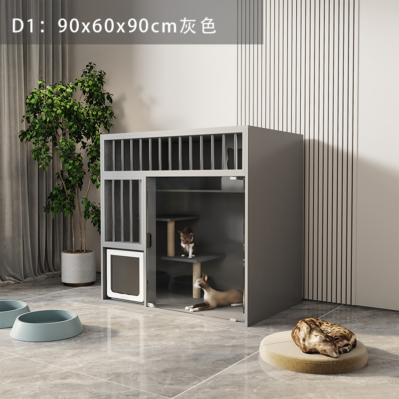 D1-90*60*90 (with small door) gray
