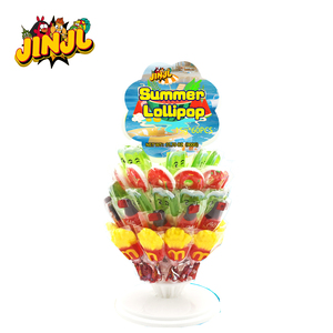 Çin şeker üreticisi toptan, yaz serisi Donut lolipop, <50% meyve suyu içerir, lal çocuk aperatifler - Product Image 2