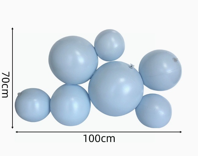 Light Blue 7pcs