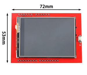 2,4 Zoll 2,4 "TFT-Farb-LCD-Touchscreen-Anzeige modul HD 320*240 ILI9341 Treiber für Ar duino R3 Mega2560 Development Board