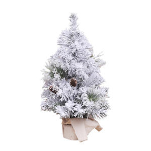 Noel ağaçları küçük boyutlu karla kaplı yılbaşı ağacı süsleri noel ağaçları - Product Image 1