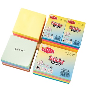 备忘便笺很多底座设计定制办公商务荧光纸书写记事本便笺 - Product Image 1