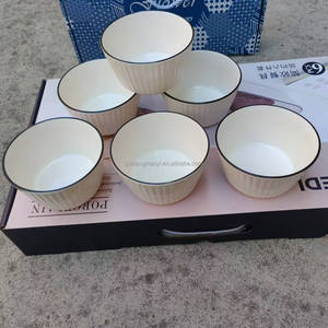 High Quality Unbreakable <strong>Ceramic</strong> Porcelain Tableware Rice Deep Bowl Cutlery Set Baking Tray <strong>Ceramic</strong> Tableware Set for Party Gift - Product Image 5