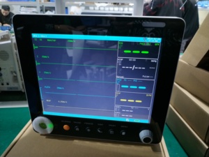 Vet Hospital Equipamentos Médicos Sala De Operação Wall Mount Vital Ekg Spo2 Pressão Arterial Monitor Paciente - Product Image 4