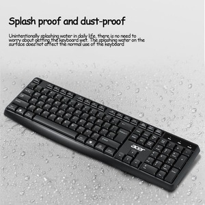 Acer K-030キーボードおよびマウスセット用有線キーボードおよびマウスツーピースオフィスデスクトップコンピューターノートブック - Product Image 2