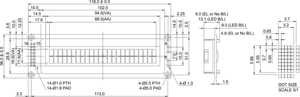 Wisetiplcd Screen Display Benutzer definierter Hersteller Vc24X2A Character Lcd Module Display Solution - Product Image 3