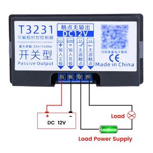 AC110-220V DC24V DC12V Digitales Zeit verzögerung relais LED-Anzeige Zyklus-Timer-Steuersc halter Einstellbarer Zeitrelais-Zeit verzögerung schalter - Product Image 5