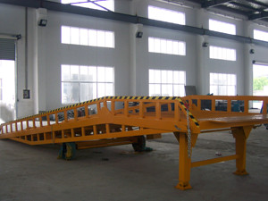 10ton 10000kg móvil nivelador de muelle rampa de muelle para contenedor de carga
