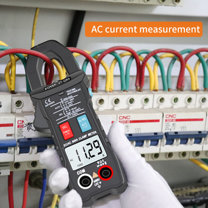 Medidor de abrazadera Digital, amperímetro inteligente de corriente de 600A, CA/CC, 6000 recuentos, multímetro de rango automático, probador de voltaje Hz, Ohm, NCV, TRMS - Product Image 4