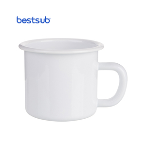 BestSub 12oz 360ml Wholesale <strong>Best</strong> Quality Approved Colored Enamel <strong>Cups</strong> Camping Sublimation Mugs for Printing - Product Image 3