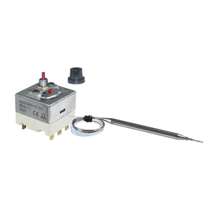 Ultimheat机械恒温器30A 110 ℃ 固定温度限制器手动复位3PDT低温故障安全85恒温器 - Product Image 1