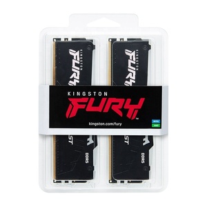 For Kingston FURY Beast 32GB (16GB*<strong>2</strong>) Set <strong>DDR5</strong> 5600MHz for Desktop <strong>Memory</strong> Module RGB Light Strip Hacker God Strip Black RAM - Product Image 2