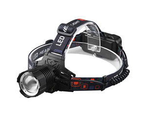 ג 'ף עמיד למים נטענת ראש UV הוביל פנס headlamp, עבור ציד קמפינג דיג - Product Image 3