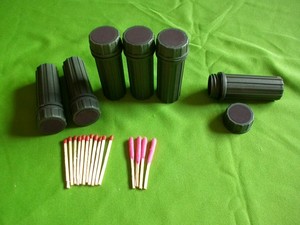 Ev ve dış mekan kullanımı için güvenlik rüzgar ve su geçirmez ahşap maçlar kırmızı kafa ile renkli uzun barbekü maçlar - Product Image 6