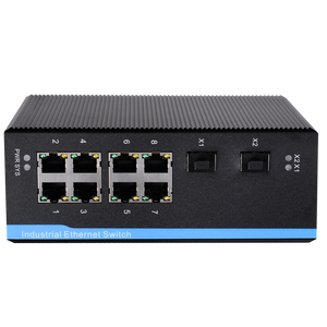 10 porta 8G + 2G 10/100/1000Mbps switch di rete di sicurezza cctv sistema di monitoraggio snmp gestito switch ethernet - Product Image 1