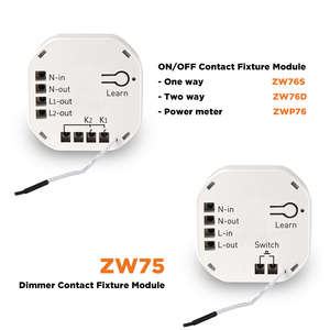 Módulo de interruptor Z-Wave de Automatización Inteligente del hogar de 2 bandas con sistema de automatización del hogar inteligente - Product Image 5