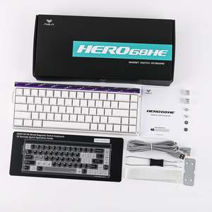Aula Hero68 HE Teclado para juegos con cable Diseño 60% 68 teclas Teclado profesional para juegos Teclado con interruptor magnético con caja de luz - Product Image 5