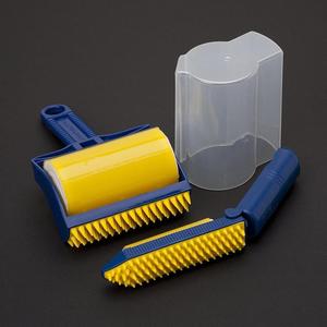 2 paket Yıkanabilir Kullanımlık kumaş tiftiği yapışkanlı tüy toplayıcı rulo Kabartmak ve Pet Saç Çıkarıcı
