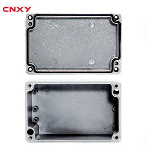 铝工程房屋箱125*80 * 60毫米<span class=keywords><strong>IP65</strong></span>压铸铝防水电气外壳