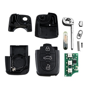 3 düğmeler 434MHz Audi çip anahtarsız giriş Fob akıllı araba anahtarı uzaktan Audi A3 A4 A6 A8 TT için FCC ID: 4d: Audi k - Product Image 6
