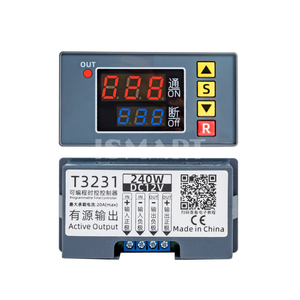 T3231 110V 220V 12/24V Digitales Zeit verzögerung relais LED-Anzeige Zyklus Timer-Steuersc halter Einstellbarer Zeitrelais-Zeit verzögerung schalter - Product Image 5
