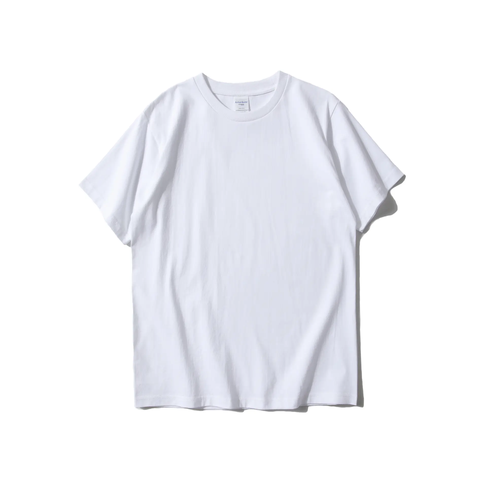 Vedo T-셔츠 도매 미국 크기 주문 로고 인쇄 자수 220GSM 짧은 소매 남녀 공통 도표 면 T-셔츠