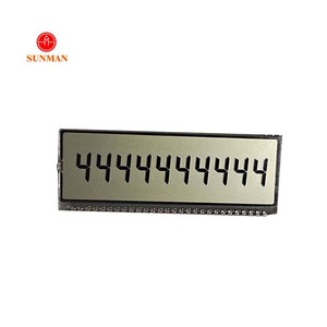 Kunden spezifischer kleiner Tn Positive Seven Segment Display Reflective Lcd für Smart Meter - Product Image 6