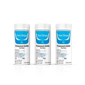 W-1フッ化カリウム水質テストストリップ、30秒の結果、100パック、水質テスト