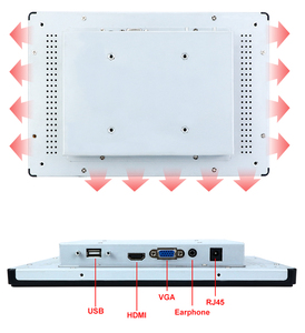 10.1'' LCD Module VGA Display <strong>Raspberry</strong> <strong>Pi</strong> PortPi 3A Industrial Touch Monitor - Product Image 2