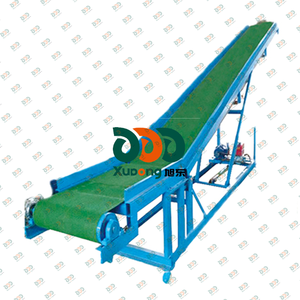 Sistemas transportadores de cadena de grado alimenticio Sistema transportador de correa de cadena resistente para carga/descarga Logística de clasificación automatizada