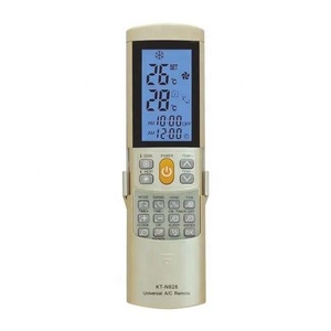 Colore oro universale AC telecomando aria condizionata telecomando telecomando schermo grande cifra KT-N828 LCD - Product Image 2