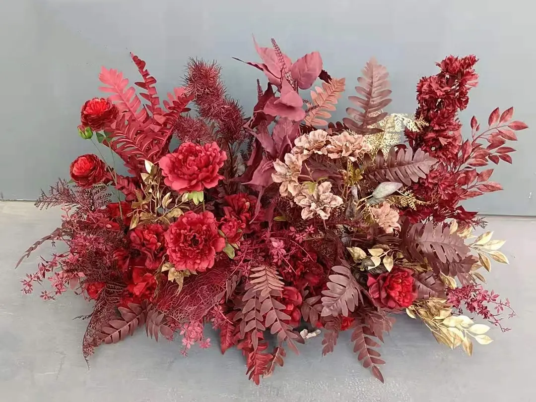 Wholesale Wedding Arrangements Centerpiece Artificial Flower Table Decorative Flowers For Decoration Wedding Artificial