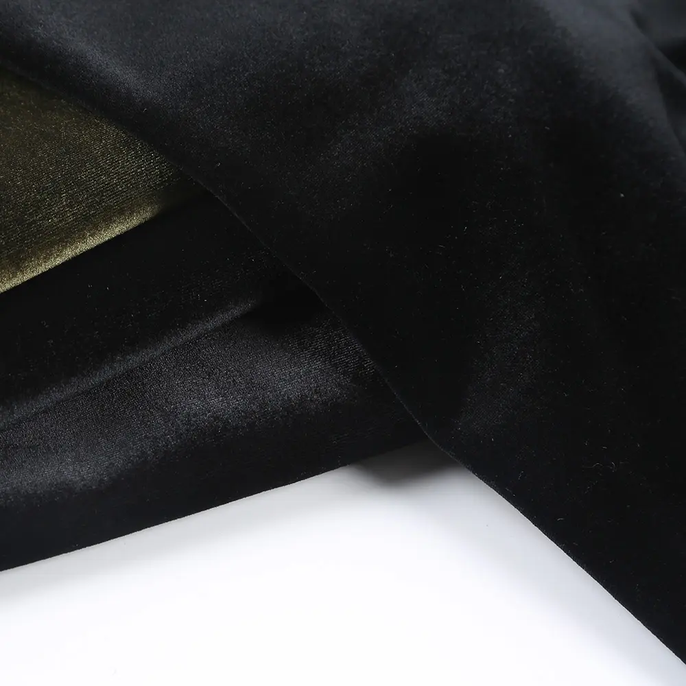 Молочно-измельченная микро-флисовая ткань, связанная с корейским шелком, блестящий бархат для брюк