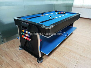 Popular High Quality 4 in 1 MDF <strong>Multi</strong> <strong>Functions</strong> Rotating Billiard <strong>Game</strong> <strong>Table</strong> for Sale - Product Image 4