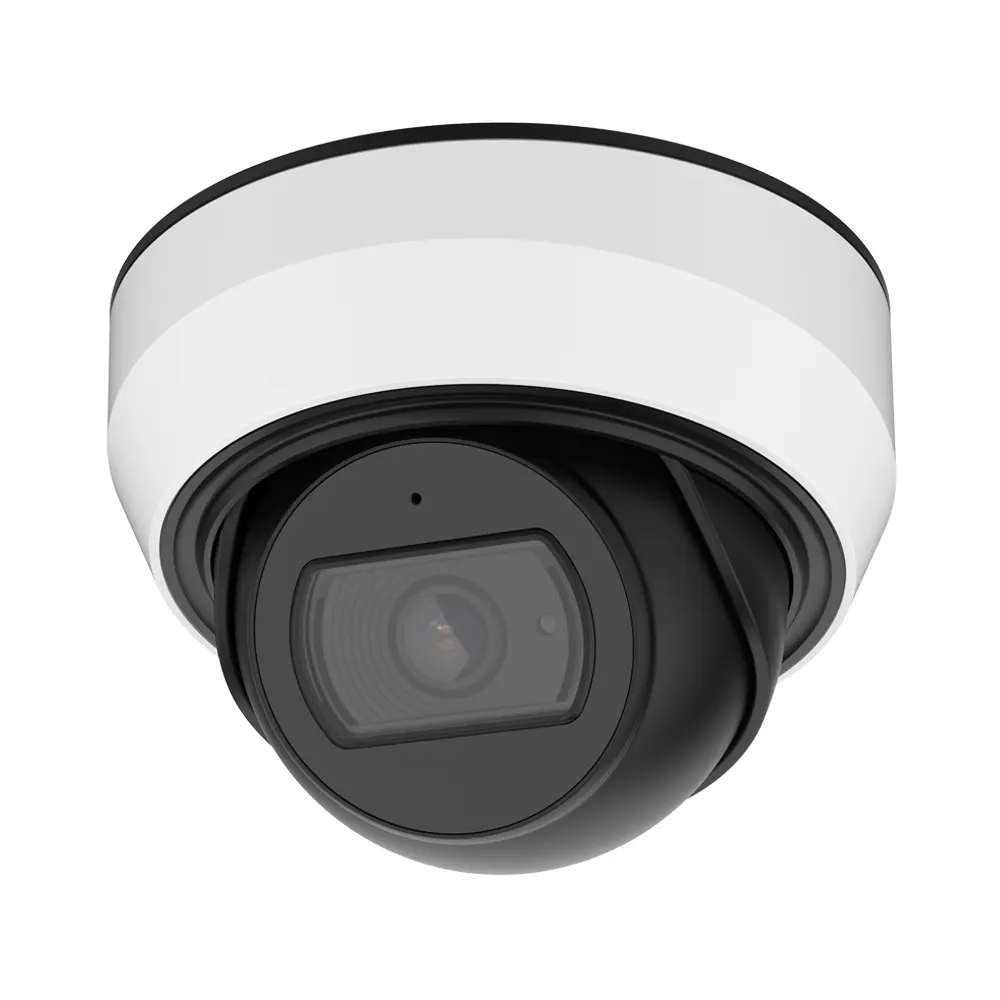 Câmera p2p sip dome, uso externo, h.265, câmera ip67